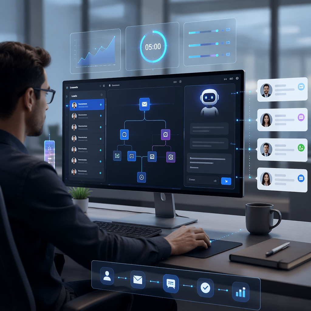 AI Autoresponders for B2B Inbound Leads: Designing a 5-Minute Follow-Up Workflow in Your CRM