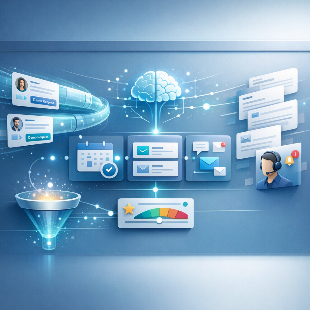 AI Follow-Up Automation for Demo Requests: What to Automate First in Your CRM