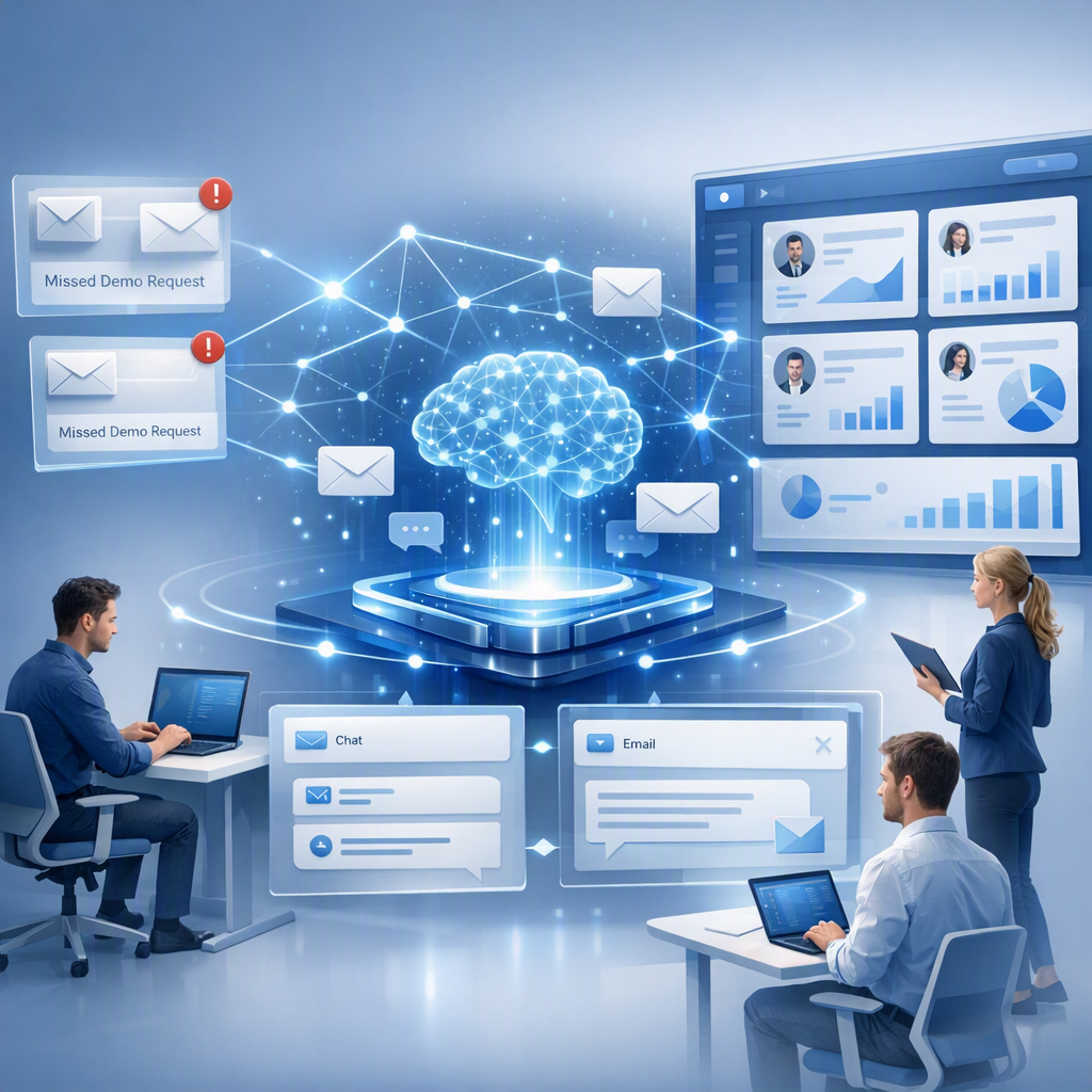 Cover image: AI Follow-Up Automation for Missed Demo Requests: How B2B Teams Respond Faster Without Hiring More Reps