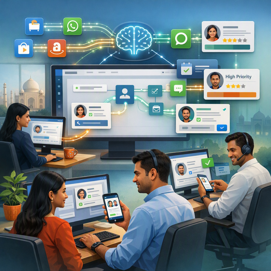 Cover image: AI lead routing and WhatsApp follow-up workflows for IndiaMART and JustDial leads in Indian SMEs (India)