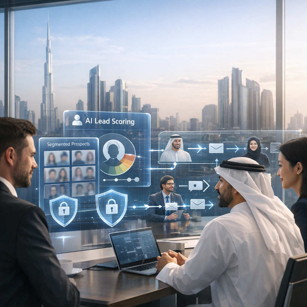 AI Lead Scoring and Bilingual Follow-Up Workflows for UAE B2B Teams: A PDPL-Safe Playbook for Dubai and Abu Dhabi