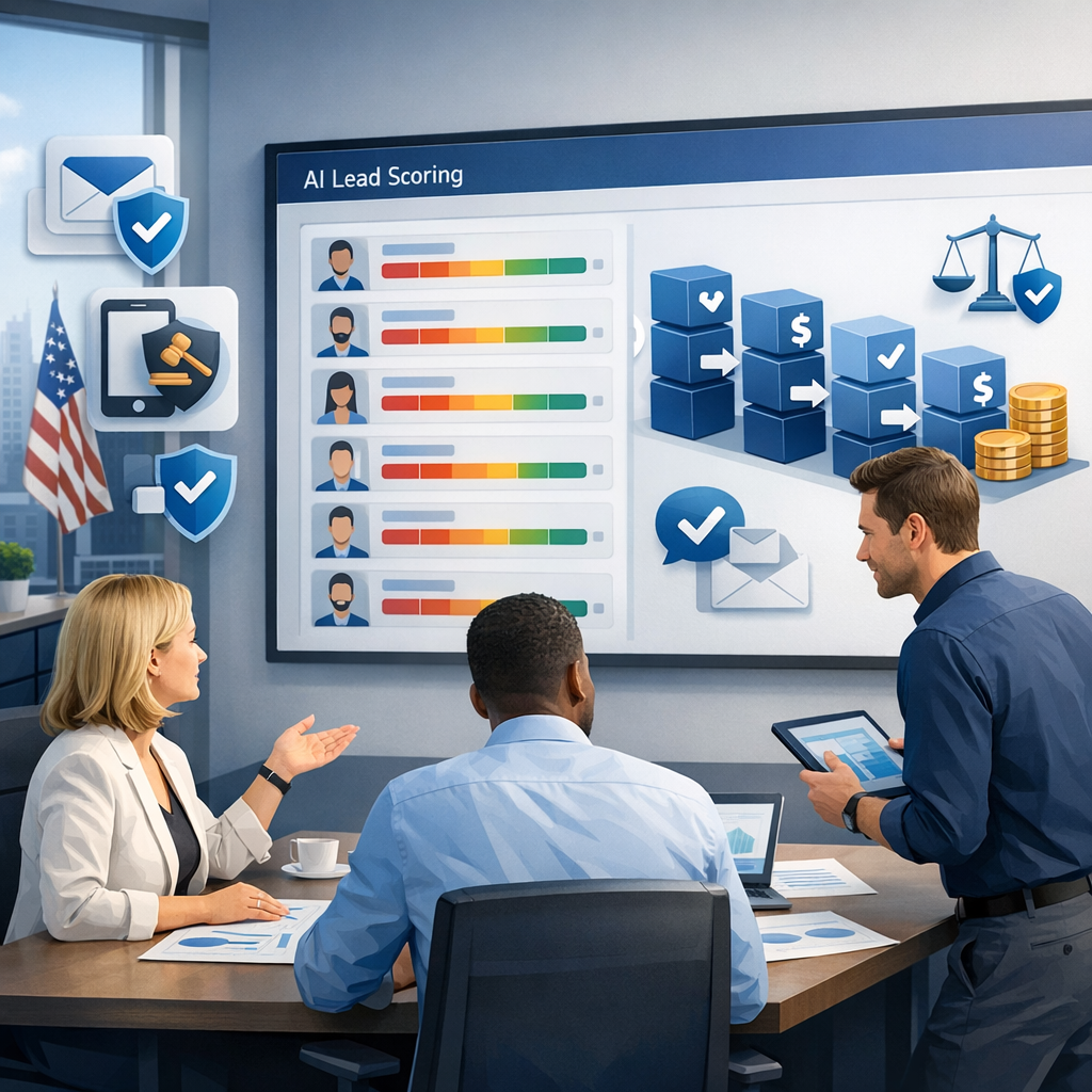 AI Lead Scoring for US Mid-Market RevOps: How to Rank Salesforce and HubSpot Inbound Leads Without Breaking CAN-SPAM or TCPA (United States)