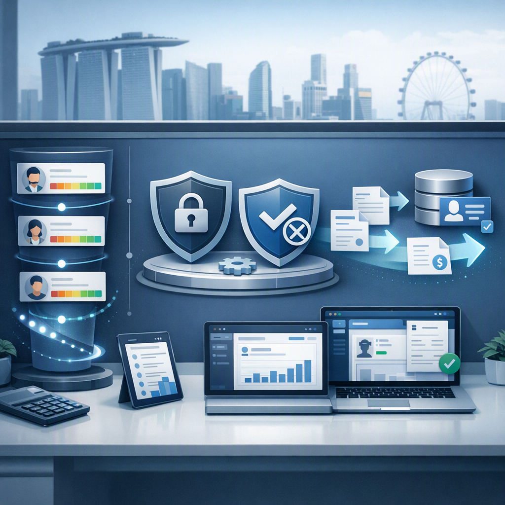 AI Lead Scoring Workflows for Singapore B2B Teams: PDPA-Safe Automation, DNC Checks and PEPPOL-Ready Handoffs