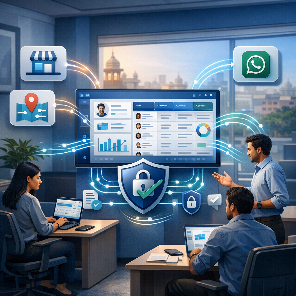 AI Workflow Automation for Indian SMEs: Route IndiaMART, JustDial and WhatsApp Leads into One DPDPA-Ready CRM (India)
