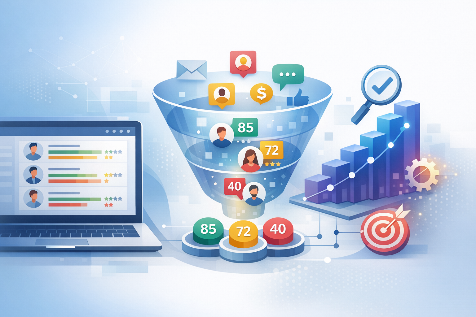 Unlocking Sales Potential with HelloGrowthCRM's Automated Lead Scoring