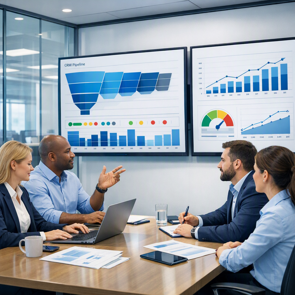 B2B CRM Forecasting Workflow: How Sales Teams Standardize Pipeline Reviews and Improve Commit Accuracy