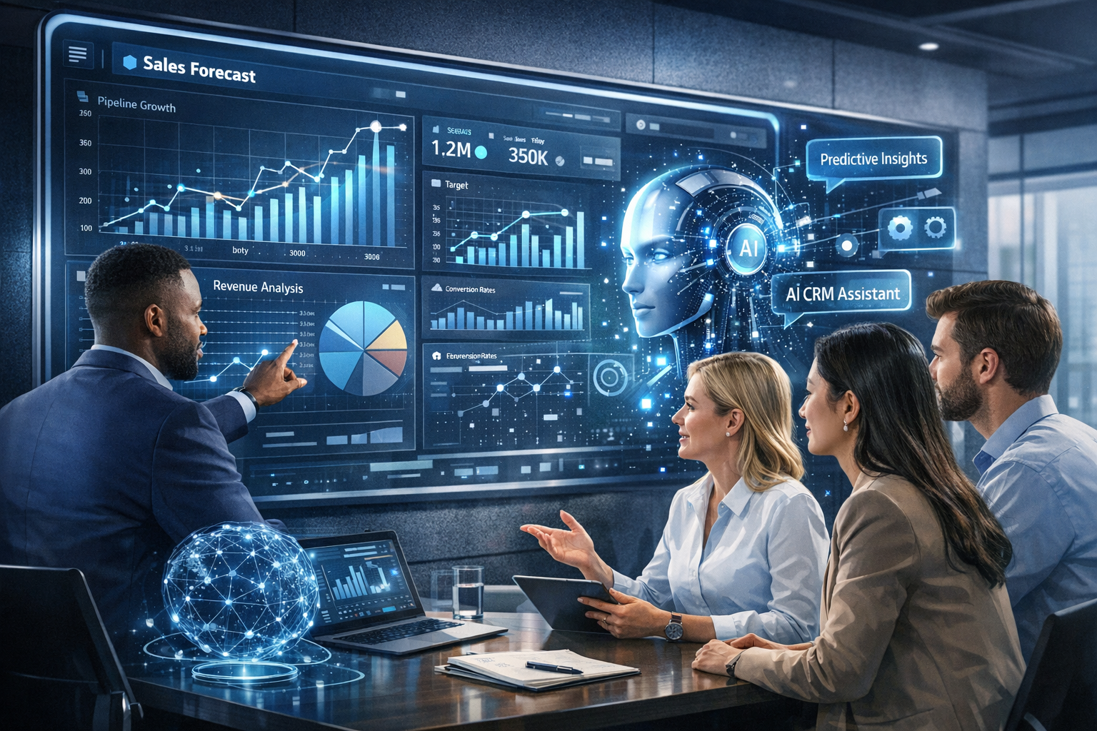 Mastering B2B Sales Forecasting with AI-Driven CRM Strategies