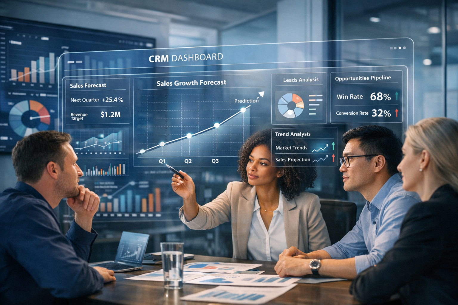 Enhancing B2B Sales Processes with Predictive Analytics in CRM