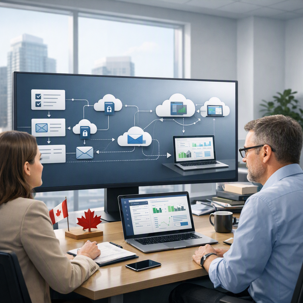 Cover image: CRM for Canadian Accounting Firms: Manage Tax Season Intake, CASL-Compliant Follow-Ups, and QuickBooks Online Sync (Canada)