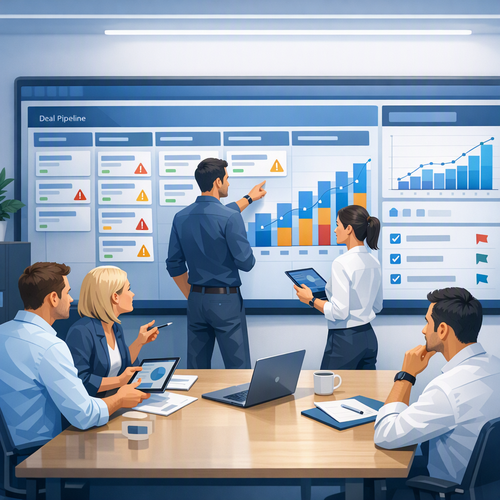 CRM Deal Inspection Framework for B2B Sales Teams Evaluating HelloGrowthCRM