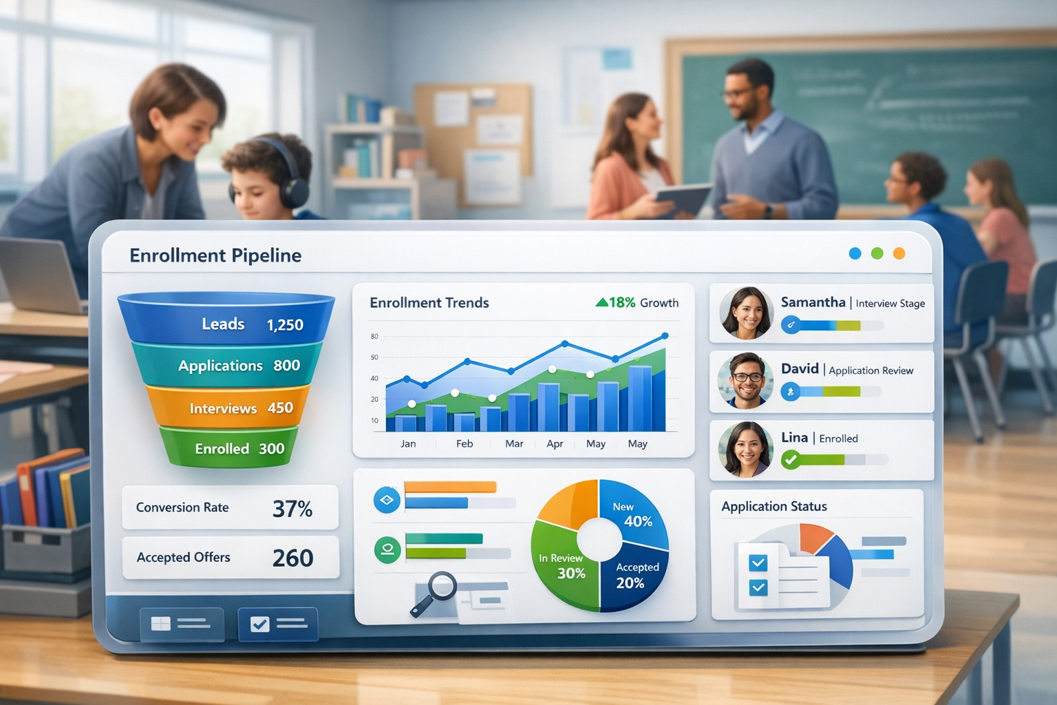 CRM for Education: Student Enrollment Pipeline Management
