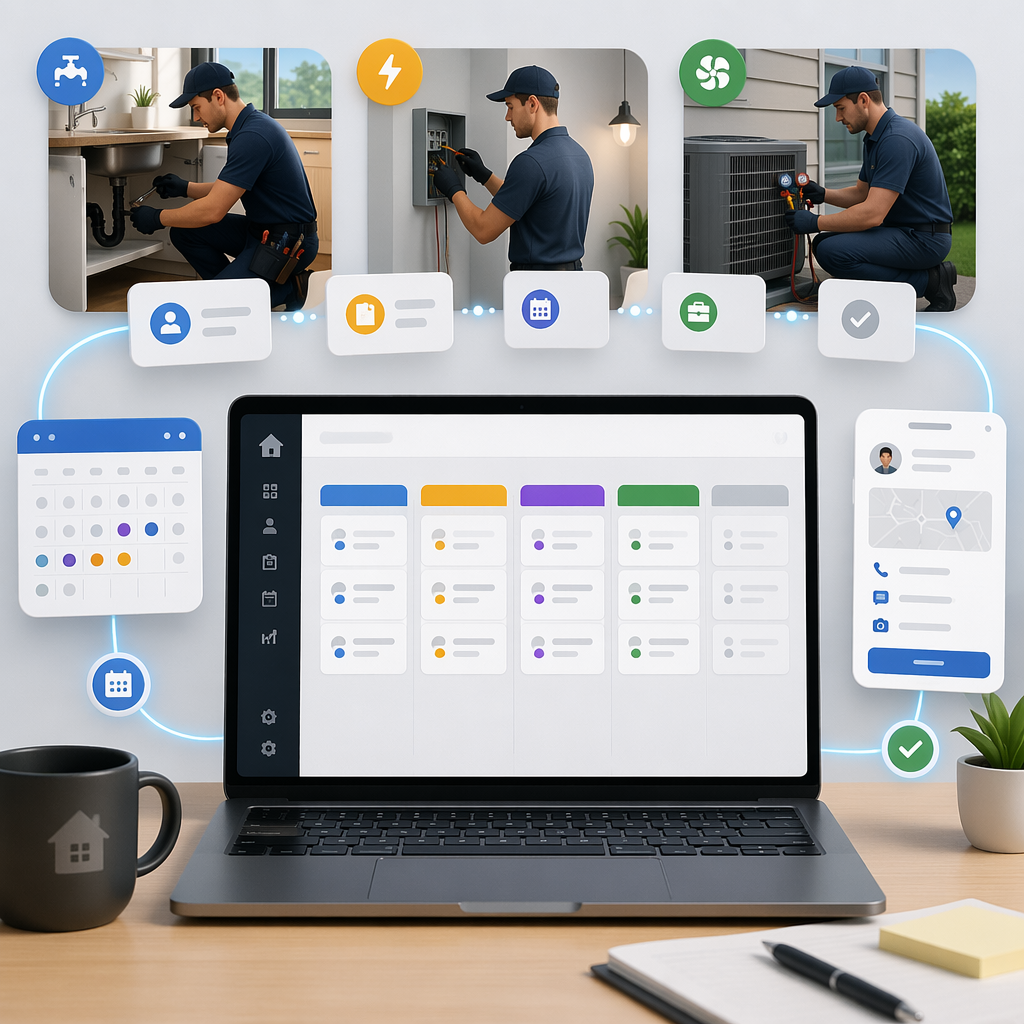 CRM for Home Services Companies: Managing Leads, Estimates, and Job Scheduling in One Pipeline