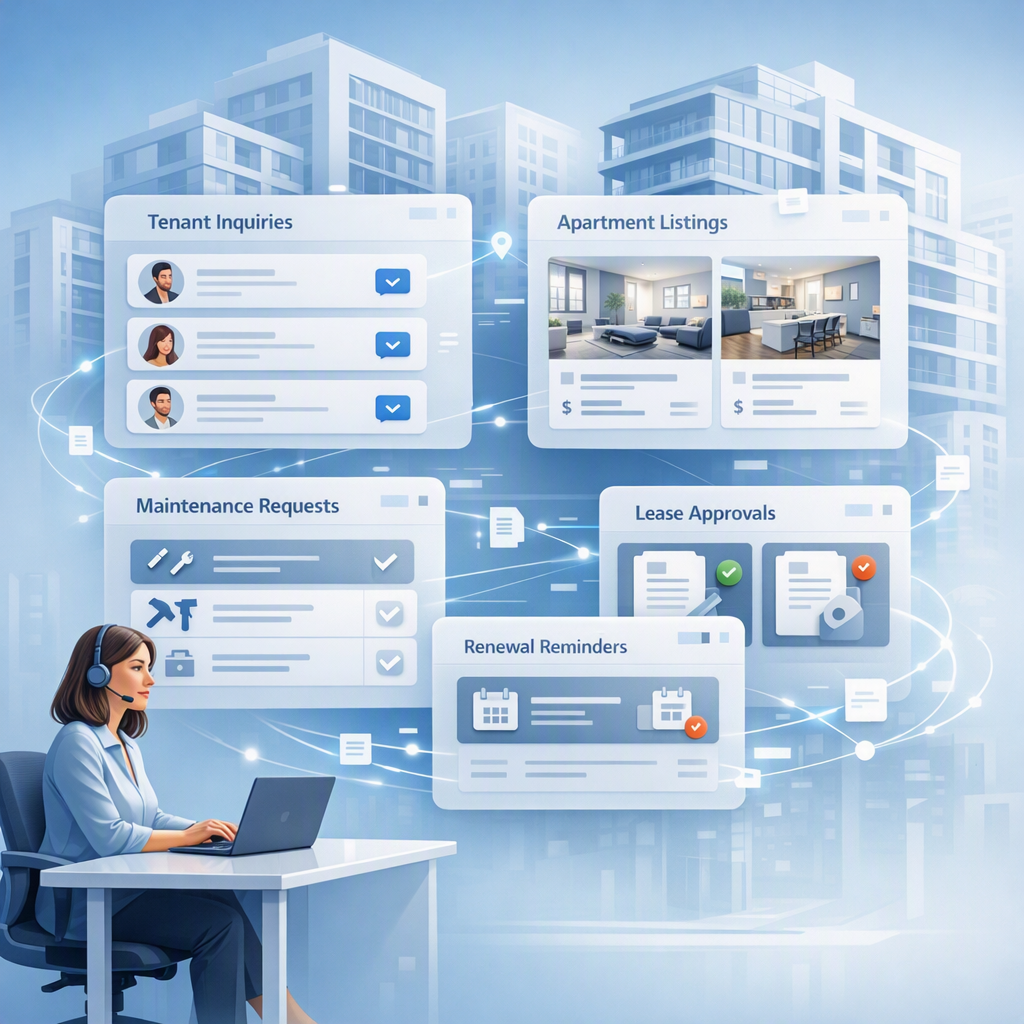 CRM for Property Management Companies: Tenant Inquiry to Lease Renewal Workflow