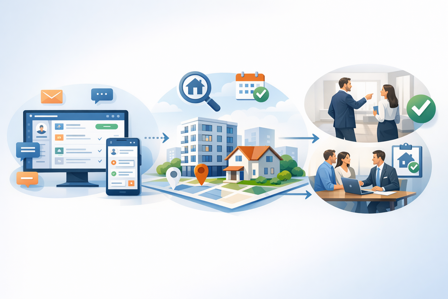 CRM for Real Estate: From Property Inquiry to Site Visit and Booking