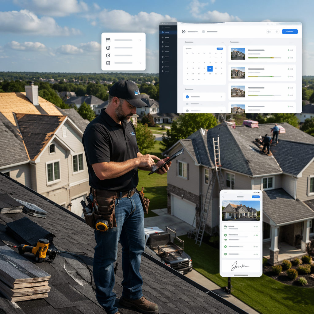 CRM for Roofing Contractors: Managing Inspection Requests, Estimates, and Job Pipelines