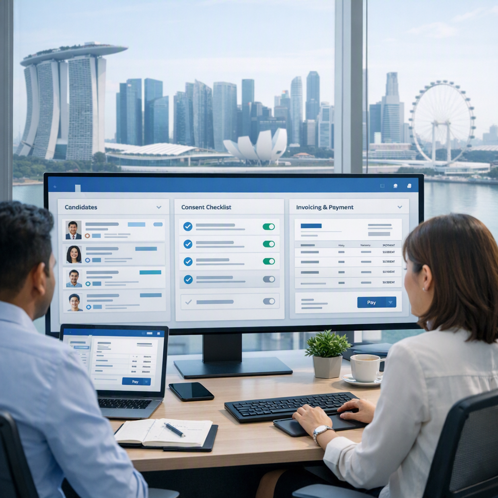 CRM for Singapore Recruitment Agencies: Candidate Submissions, PDPA Consent Tracking and PEPPOL Billing in One Workflow