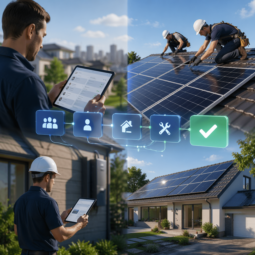 CRM for Solar Installation Companies: Managing Lead-to-Installation Pipelines and Dealer Follow-Ups