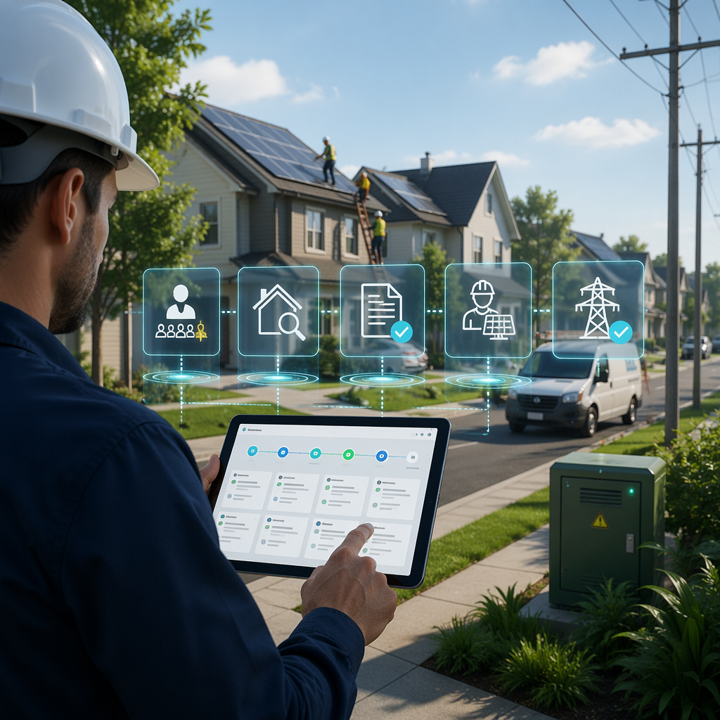 CRM for U.S. Solar Installers: Managing Lead-to-Permit and Interconnection Pipelines (United States)