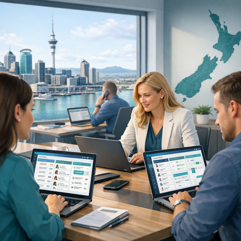 Cover image: CRM for New Zealand Recruitment Agencies: Manage Job Orders, Candidate Submissions and Client Follow-Ups with HelloGrowthCRM