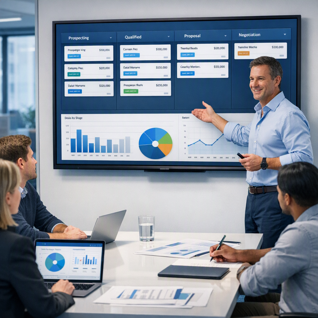 CRM Pipeline Review Template for B2B Sales Teams Replacing Spreadsheets