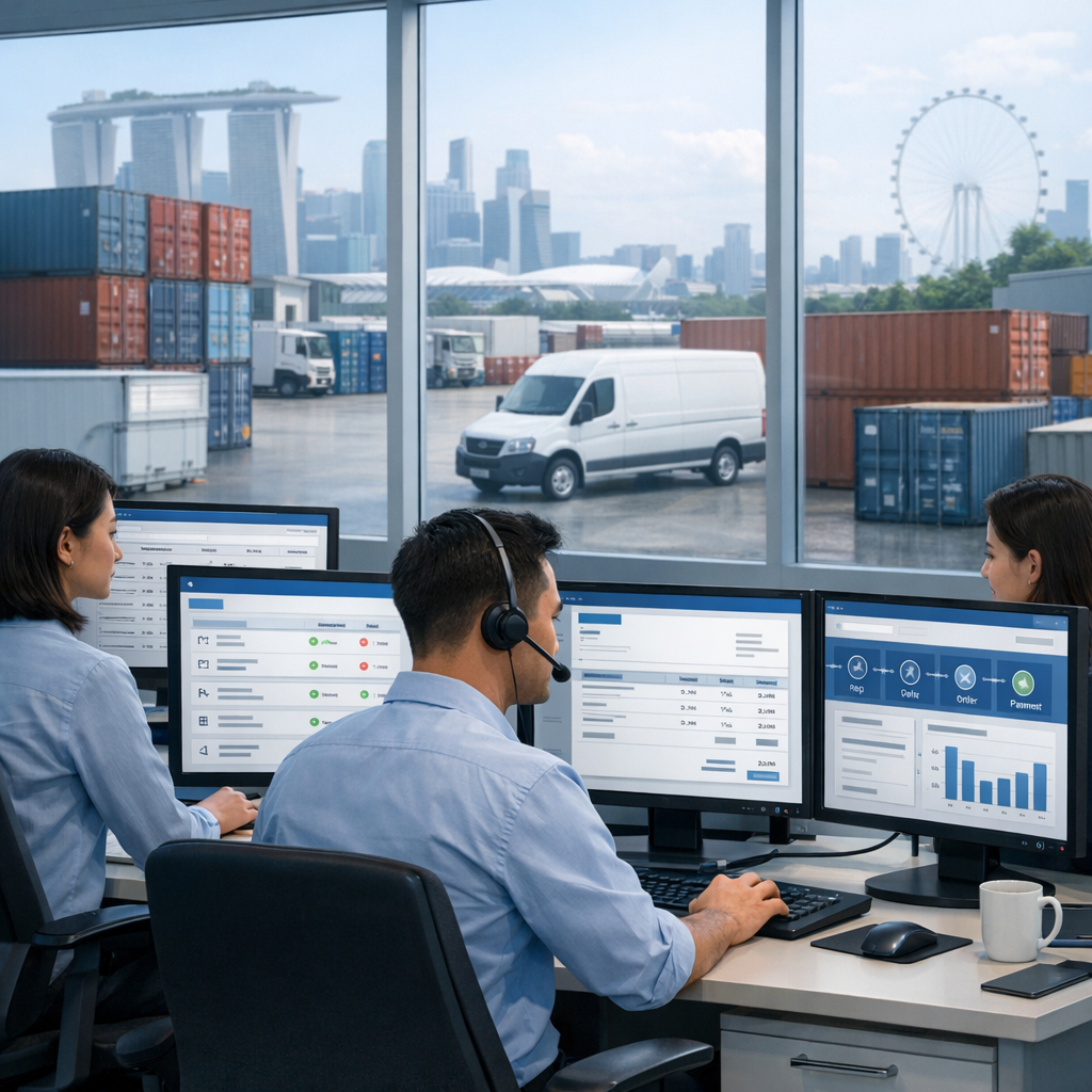 Cover image: CRM for Singapore Logistics SMEs: RFQ-to-Cash Workflow with PDPA, DNC Checks and PEPPOL Billing