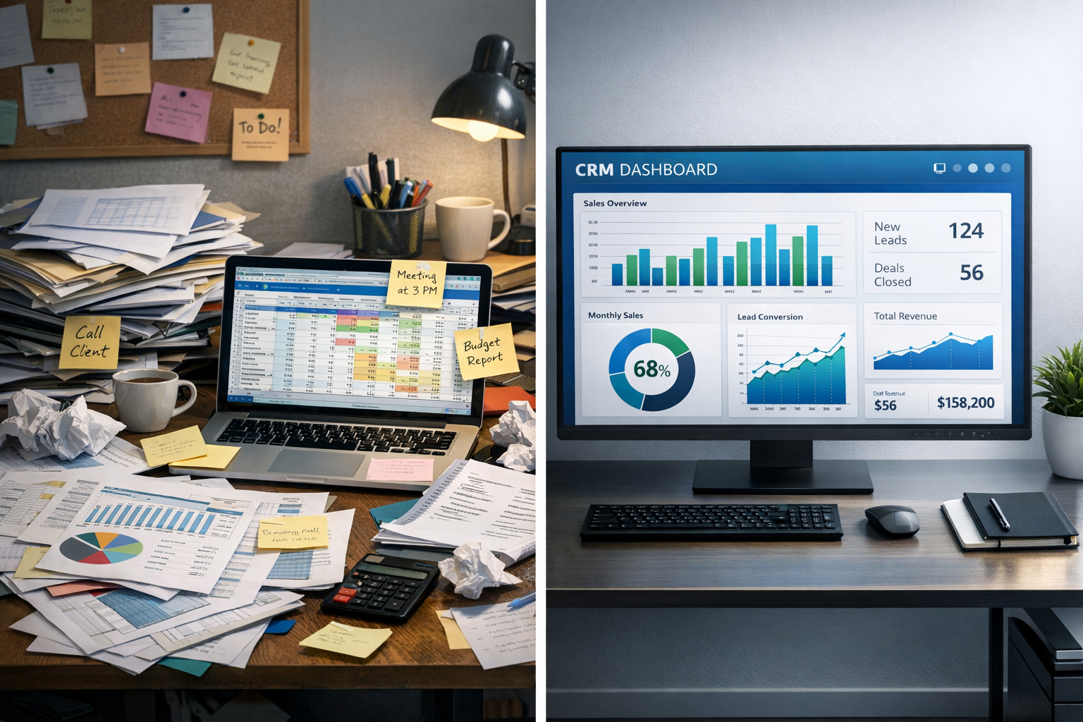 CRM vs Spreadsheets: Enhance Sales Team Efficiency