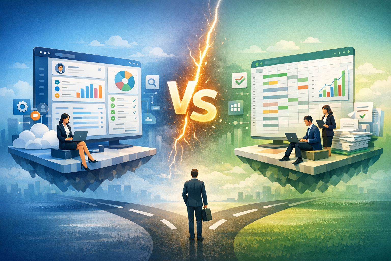 CRM vs Spreadsheets: When to Make the Switch | HelloGrowthCR