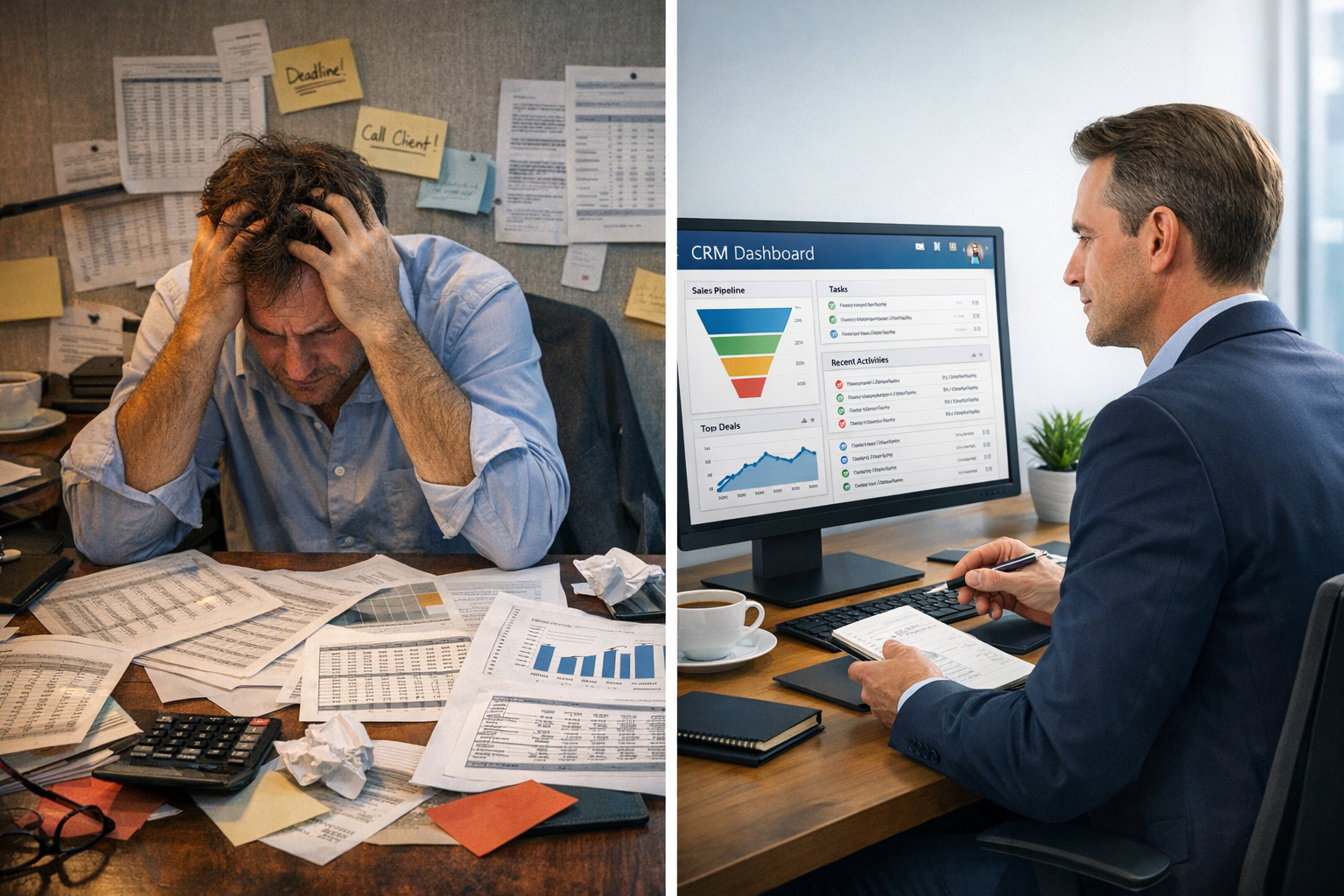 Cover image: CRM vs Spreadsheets: When to Make the Switch | HelloGrowthCR