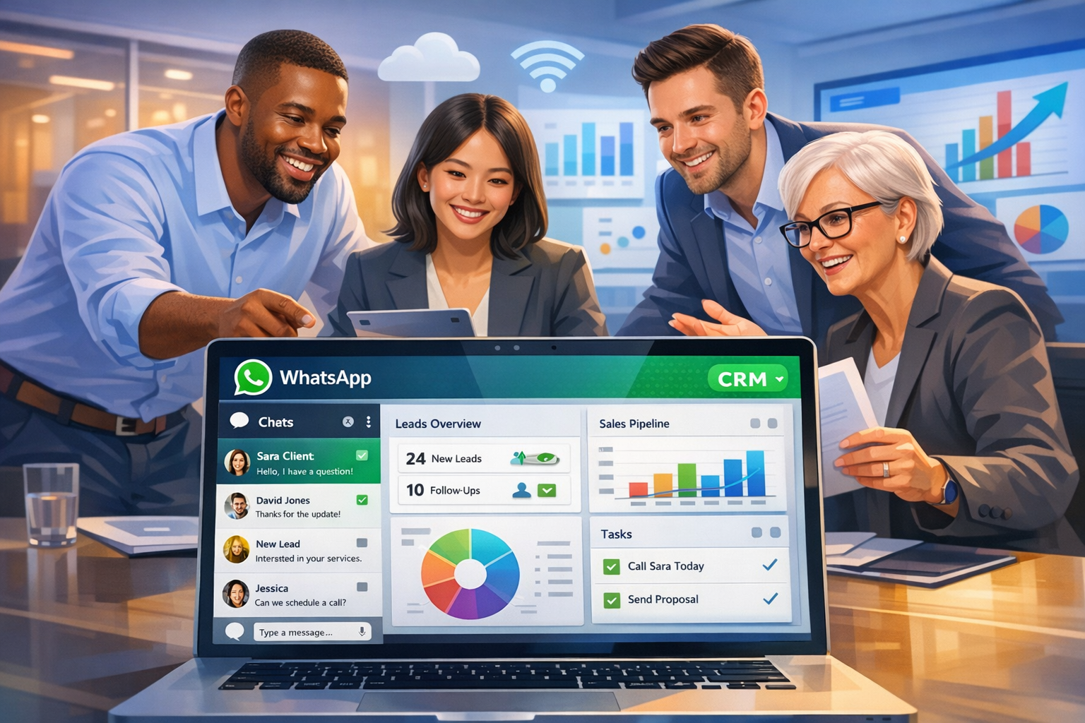 CRM Integrations: WhatsApp Integration Guide | HelloGrowthCR