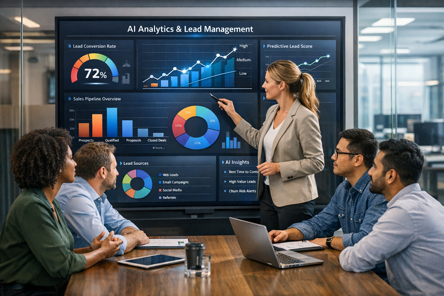 Enhancing Lead Management with AI-Powered CRM Solutions