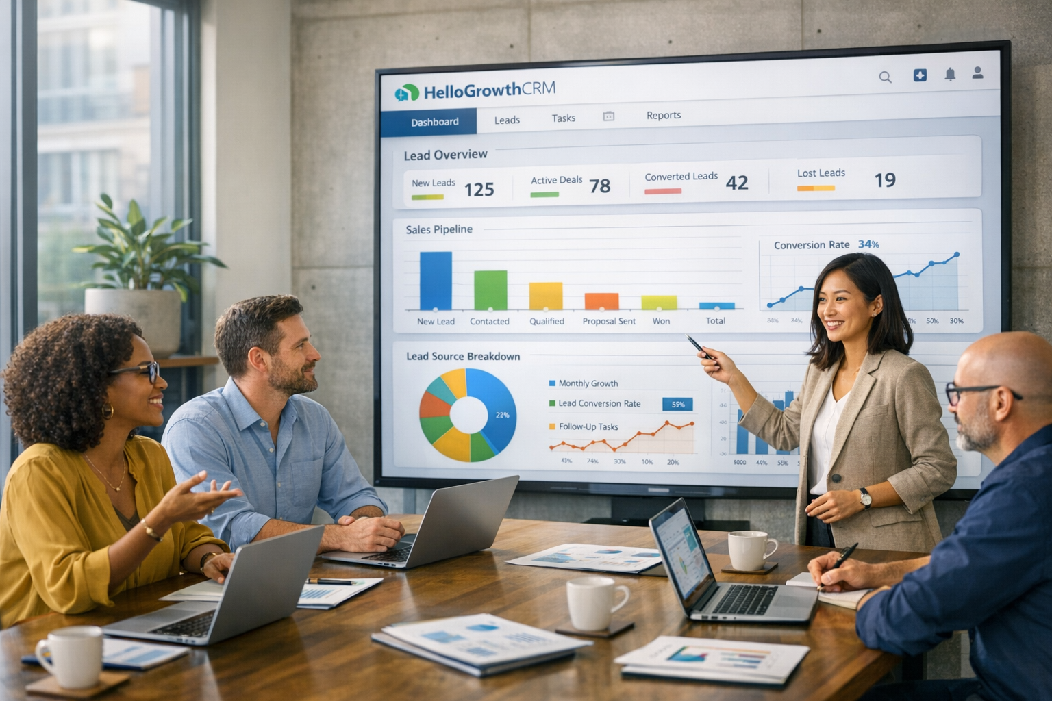 Enhancing Lead Management with HelloGrowthCRM: A Comprehensive Guide