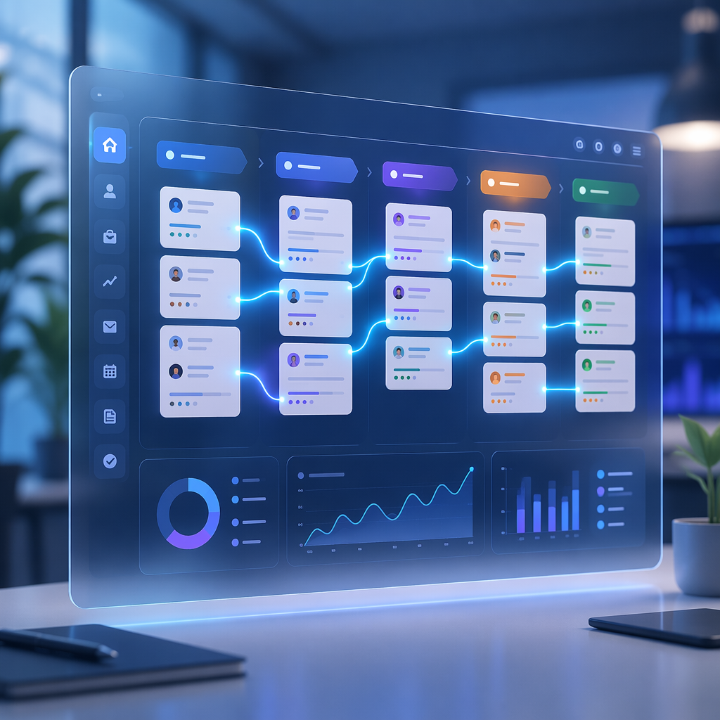 Free Sales Pipeline Template in HelloGrowthCRM: Stages, Automations, and Forecast Fields