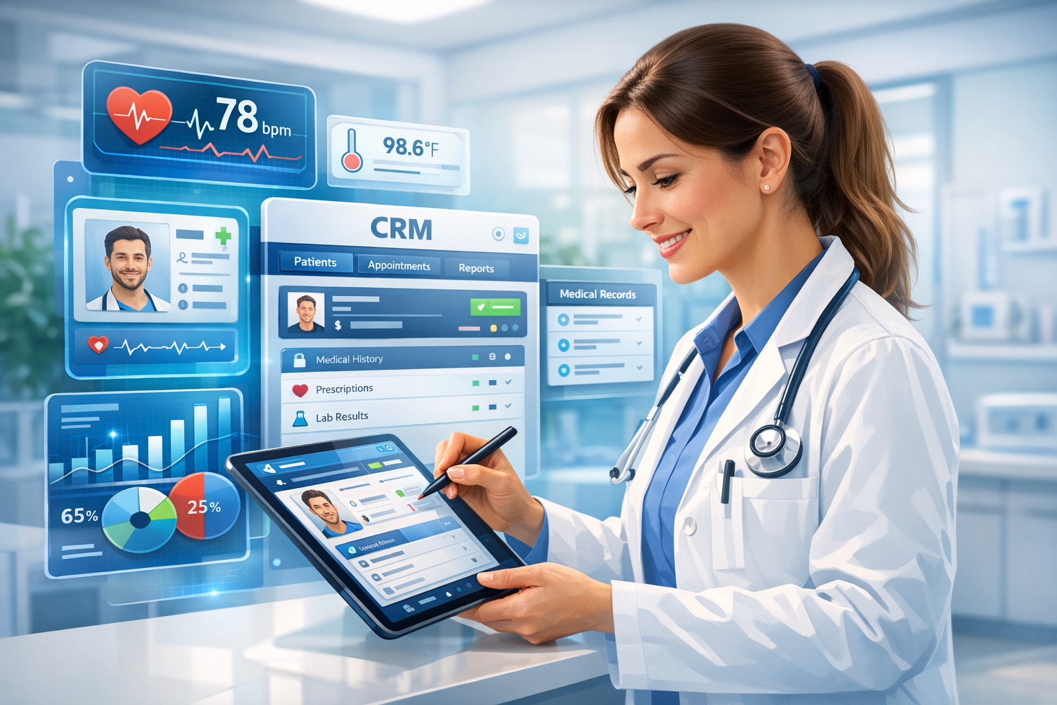 Healthcare CRM: Improve Patient Management with HelloGrowthCRM