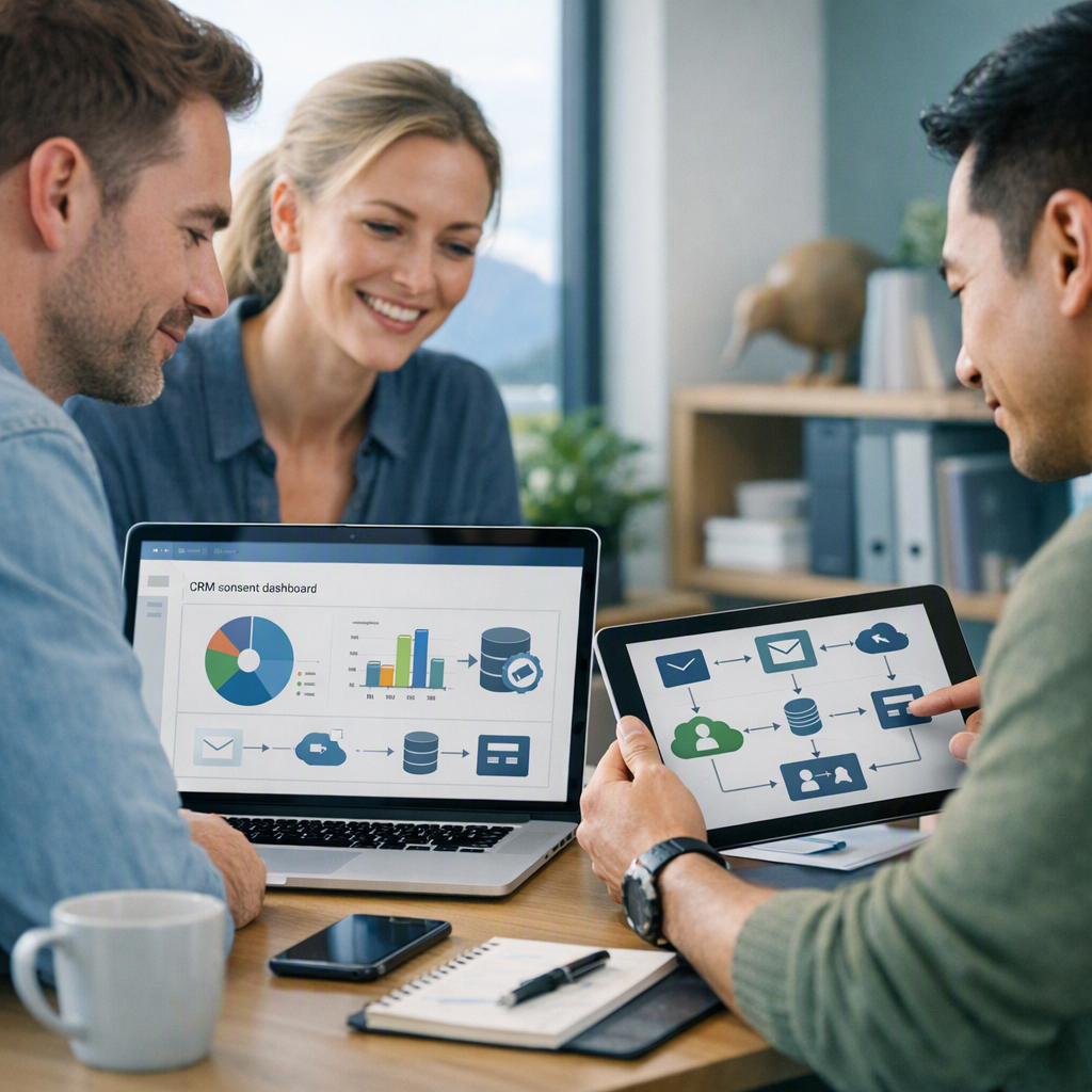 HelloGrowthCRM Consent Tracker Template for New Zealand SMBs: Privacy Act 2020, UEMA Workflows and Xero Sync