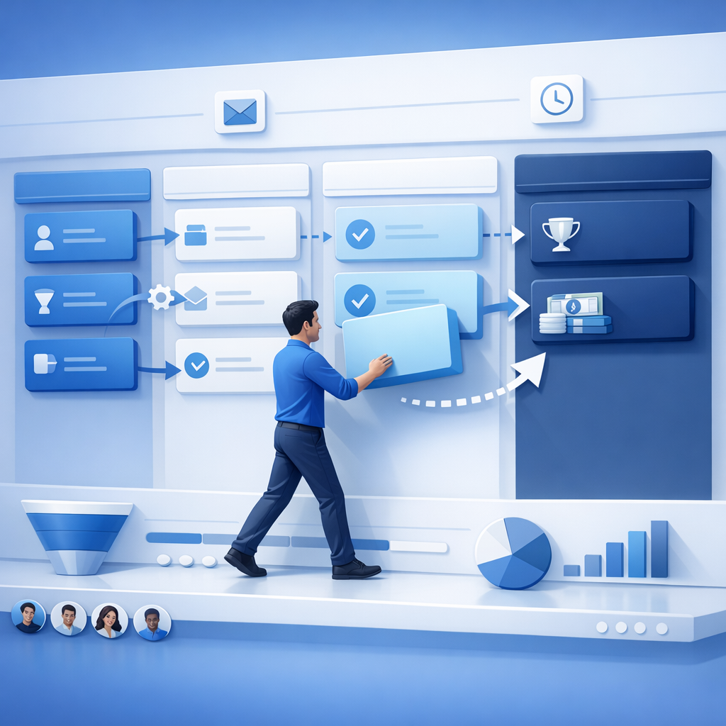 HelloGrowthCRM Pipeline Stage Template: How to Standardize Deal Stages Without Slowing Reps Down