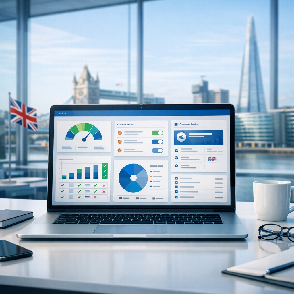 Cover image: HelloGrowthCRM UK Consent Tracker Template for B2B Forms, Cookies and Companies House Enrichment (United Kingdom)