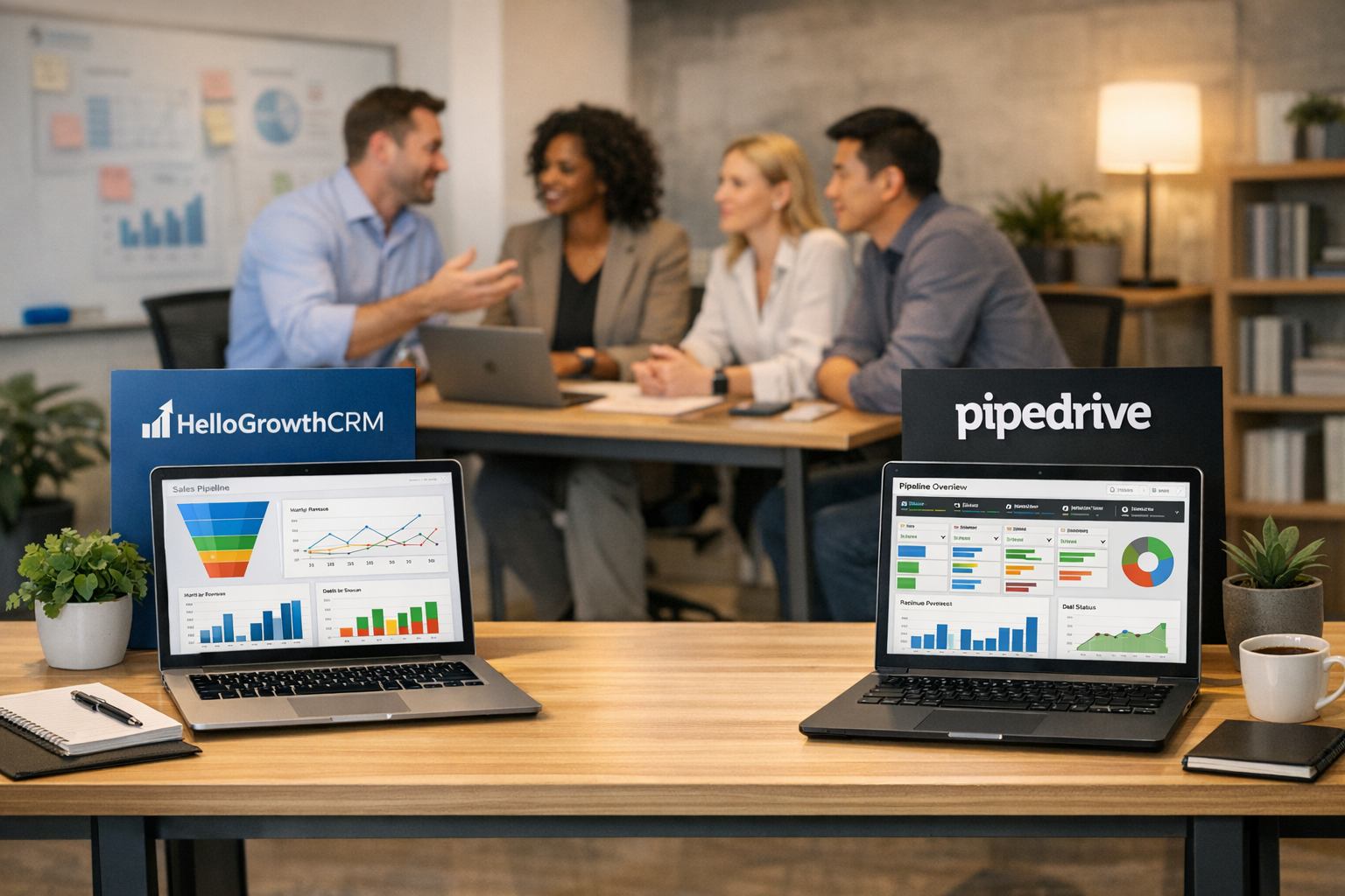 HelloGrowthCRM vs. Pipedrive: Which CRM is Best for Growing Sales Teams?