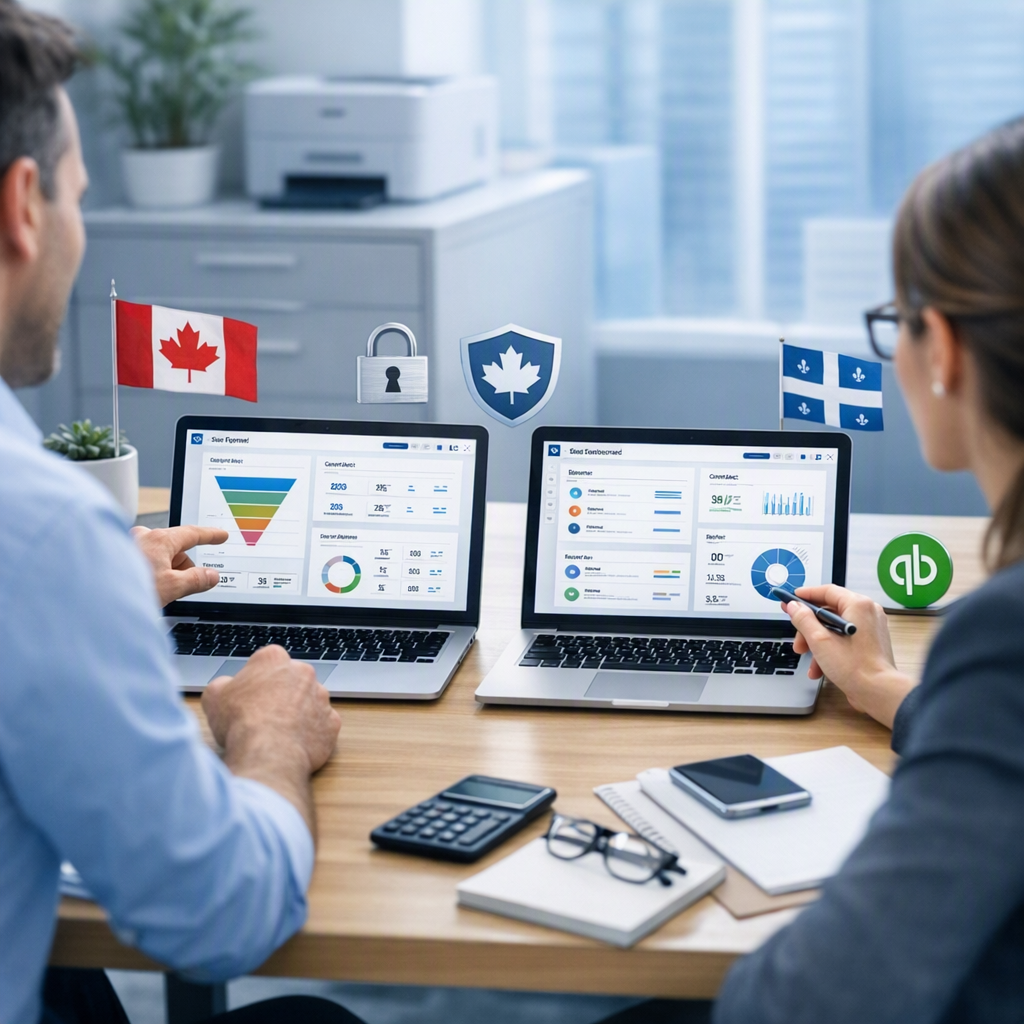 HelloGrowthCRM vs Pipedrive for Canadian SMBs: CASL, PIPEDA, Quebec Law 25 and QuickBooks Online Compared (Canada)