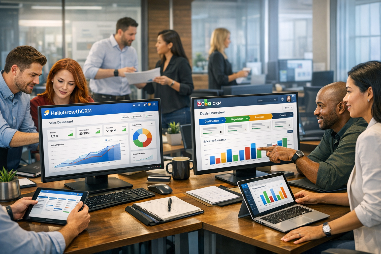 HelloGrowthCRM vs Zoho CRM: Which Is Better for Growing Sales Teams in 2026?