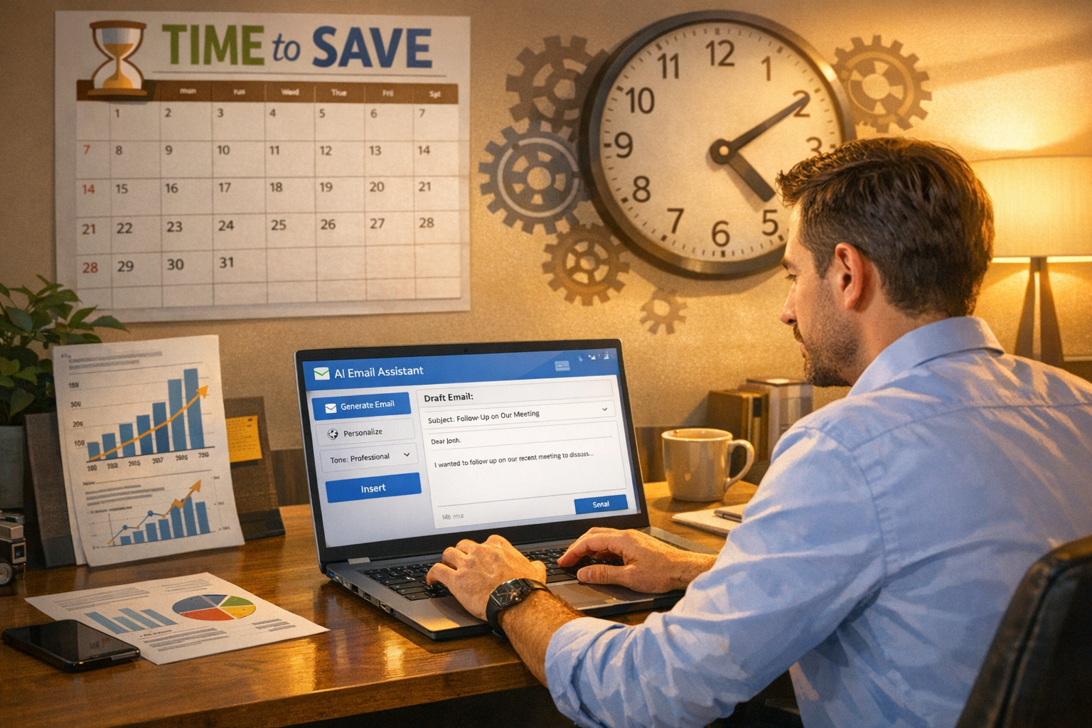 Cover image: How AI Email Drafting Saves Sales Reps 10 Hours Per Week