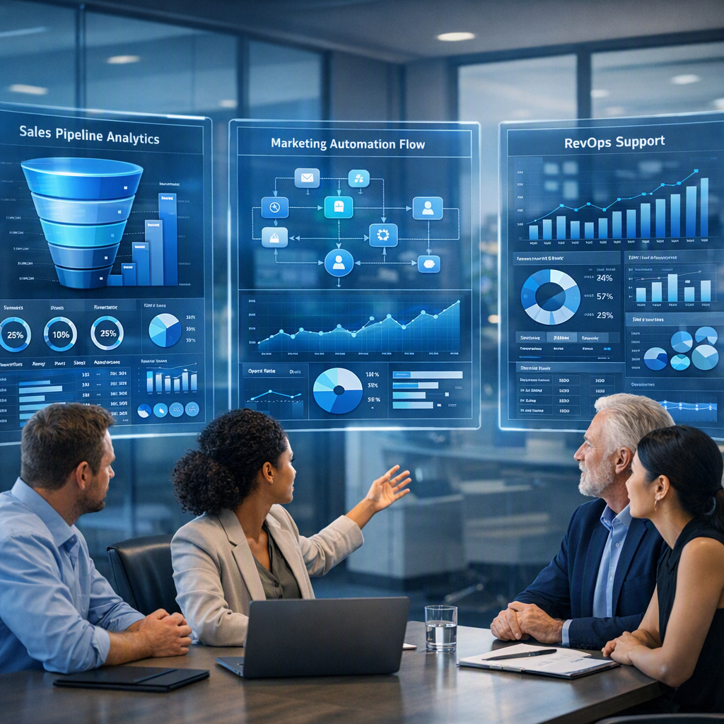 Cover image: HubSpot vs ActiveCampaign vs HelloGrowthCRM: Which CRM Fits B2B Teams That Need Managed RevOps?