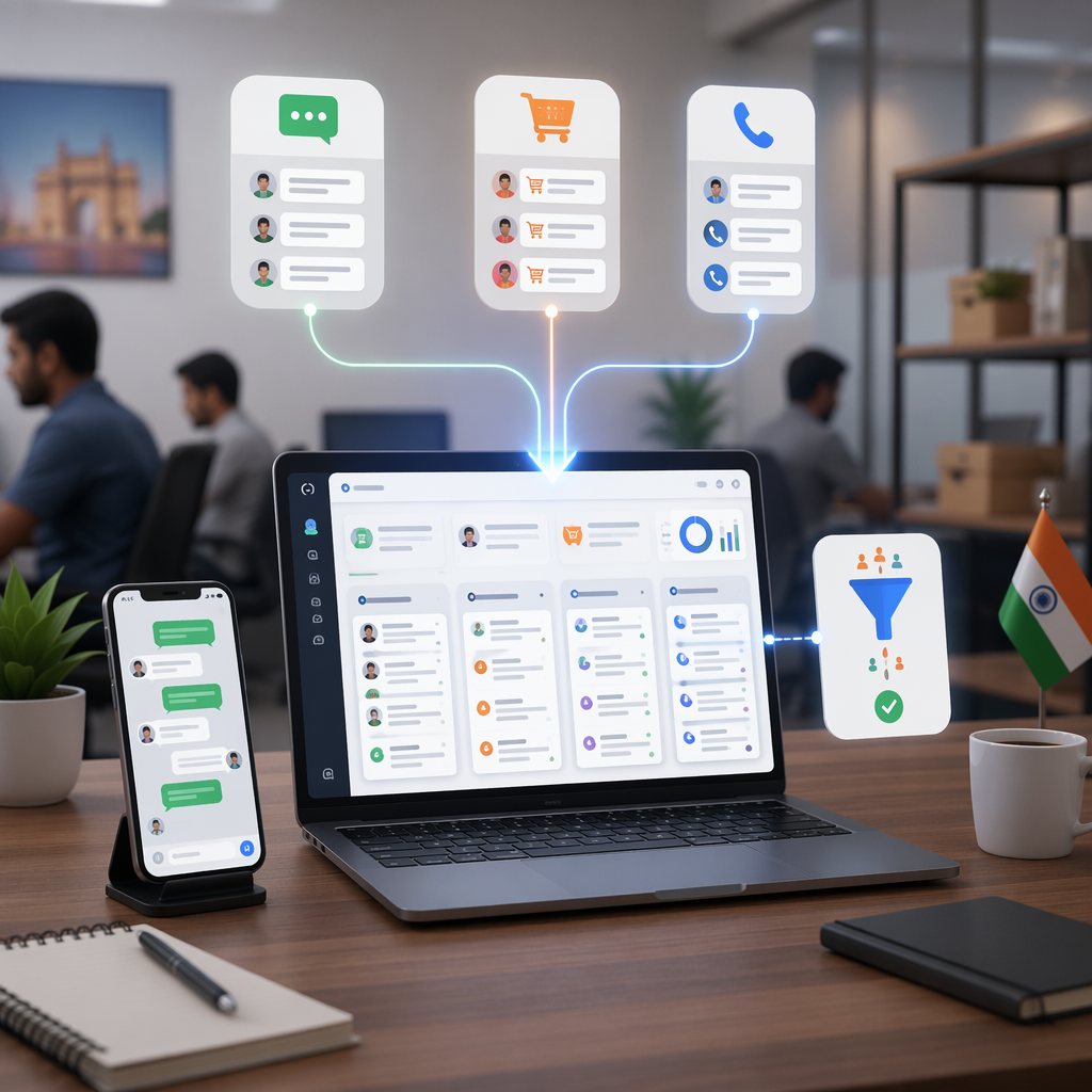 Cover image: Routing IndiaMART, JustDial, and WhatsApp Leads into One CRM Pipeline for Indian SMEs (DPDPA‑Ready Playbook) (India)