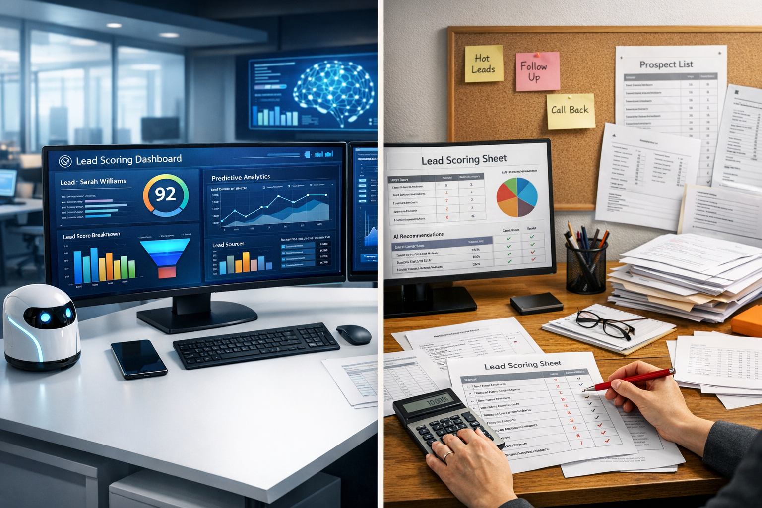 AI Lead Scoring vs Manual Lead Scoring Insights