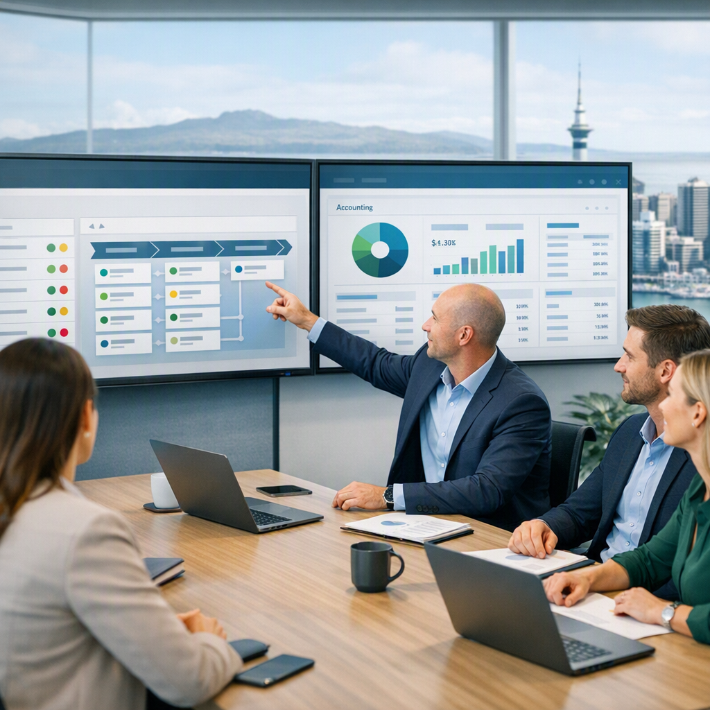 Cover image: New Zealand CRM consent tracking and outbound workflow setup for B2B sales teams using Xero