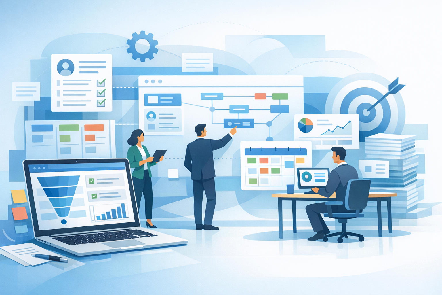 Leveraging HelloGrowthCRM’s Free Templates to Optimize Your Sales Workflow