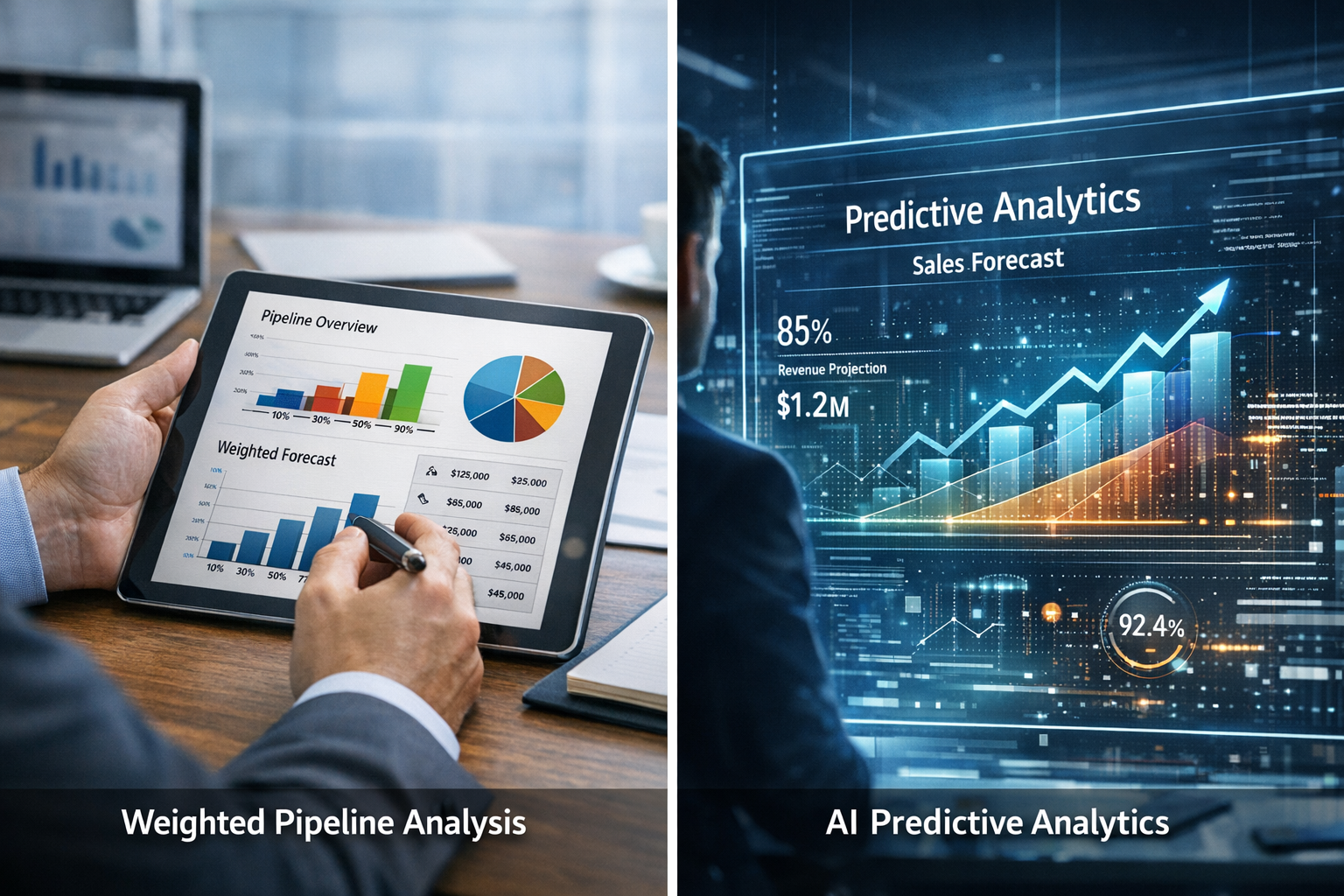 Cover image: Sales Metrics: Weighted Pipeline vs AI Prediction