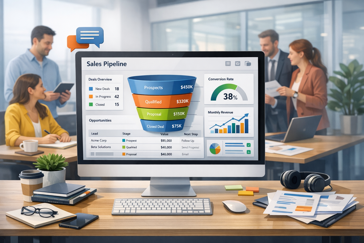 Improving Sales Pipeline Visibility with HelloGrowthCRM