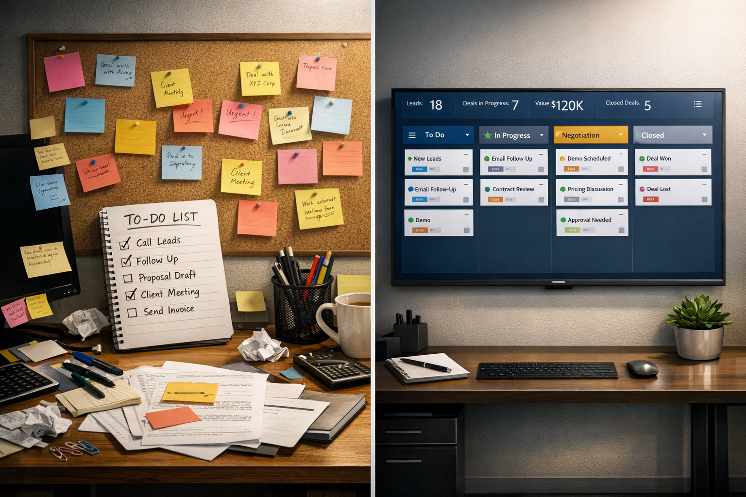 Cover image: Sales Task Boards vs Traditional To-Do Lists: Why Kanban Win
