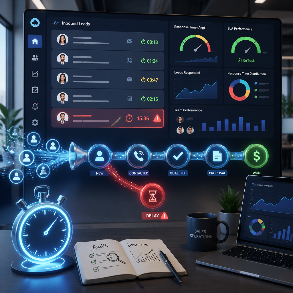 Speed-to-Lead Audit Tool: Measure and Fix Slow Inbound Response Times with HelloGrowthCRM