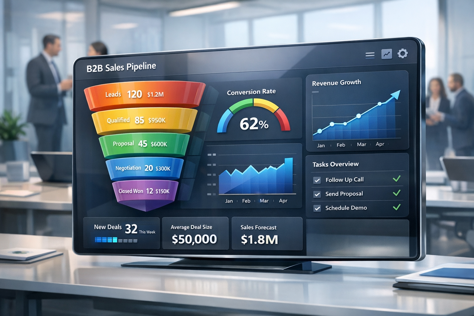 Streamlining Your B2B Sales Pipeline with HelloGrowthCRM